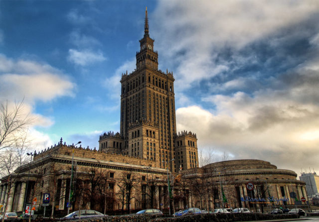 palác kultúry a vedy vo varšave 1