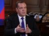 Medvedev: Zostrelenie našich dronov nad Ukrajinou krajinami NATO bude znamenať vojnu aliancie s Ruskom