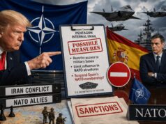 USA zvažujú pozastavenie členstva Španielska v NATO