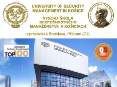 Vysoká škola bezpečnostného manažérstva sprístupňuje štúdium aj v Bratislave, prihlášky do konca leta 2026