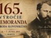 Pred 165 rokmi bolo prijaté Memorandum národa slovenského