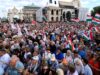 Tisíce Maďarov protestovali proti „diktatúre strany TISZA“