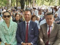 M. Kéry sa zúčastnil púte k Panne Márii Kráľovnej v Novej Vsi nad Žitavou
