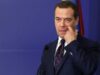 Medvedev: Berlín si zaslúži útok na zariadenia, ktoré vyrábajú vojenské vybavenie pre Kyjev