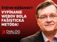 Štefan Nižňanský: Vypínanie webov bola fašistická metóda
