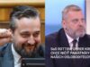 Blaha bráni Konevovu sochu, inštalovanú v Údolí smrti. Krúpu prirovnal ku gestapákom