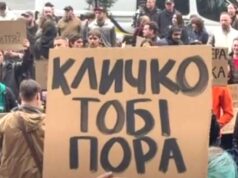 Malý majdan v Kyjeve: obyvatelia žiadajú demisiu primátora Klička