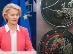 Brusel prerazil ďalšie dno: dvojeurovú mincu zdobí ukrajinské heslo