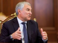 Volodin: Koalícia ochotných pochovala Ukrajinu