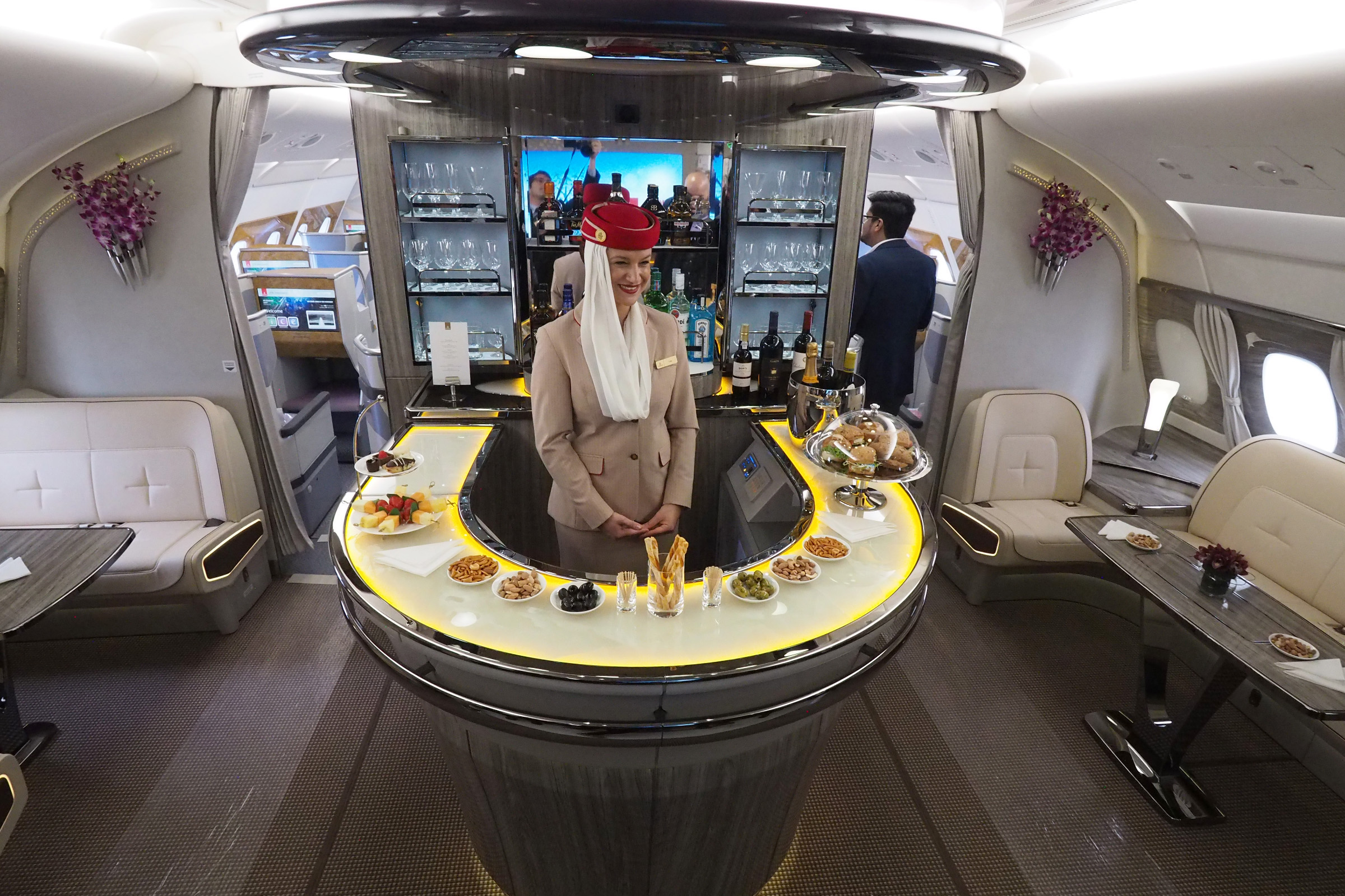 Airbus a380 Business class Emirates